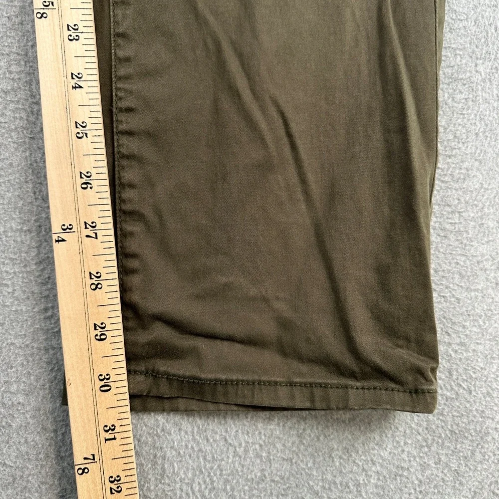 Lucky Brand Pants Mens 34x32 Brown 410 Athletic Fit Casual Chino Cotton Preppy - Picture 8 of 14